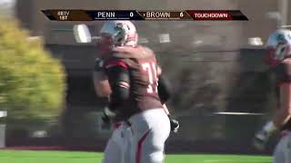 Football Flashback Brown vs Penn 2013 [upl. by Grinnell]