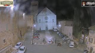 Assisi Live Webcam Piazza San Rufino [upl. by Rasia636]