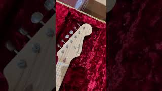 ￼Fender Artist Eric Clapton Stratocaster Guitar Maple Neck Black [upl. by Kamillah]