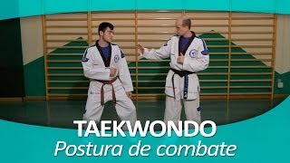 TAEKWONDO 3 Postura de combate [upl. by Shama841]