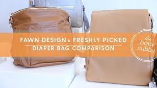 Fawn Design amp Freshly Picked Comparison  Top Trending Diaper Bags [upl. by Okihsoy486]