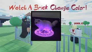 Demonic Little Grey Cat phase 1 in Watch a Brick Change Color [upl. by Haet]