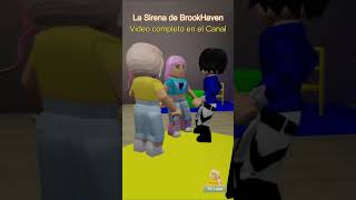 LA SIRENA 🧜🧑 PT2 roblox shorts short [upl. by Ynaffik517]