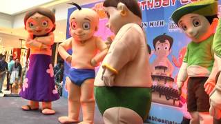 Chhota Bheem Birthday Celebration in Manjeera Mall [upl. by Annaitsirk]