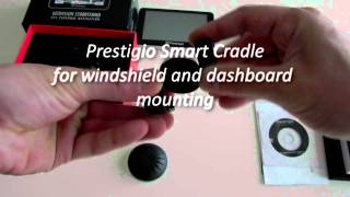 Unboxing of GPS Navigator Prestigio GeoVision 5500BTFM [upl. by Idnim52]