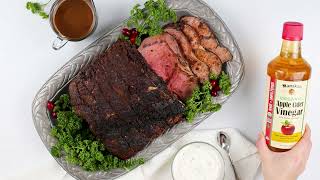 Marukan Prime Rib with Au Jus and Horseradish Sauce [upl. by Lancelle]