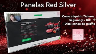 Panelas Red Silver  Como e onde comprar  Valores  Segurança  Kits  DICA Cartão de Crédito [upl. by Naicad958]