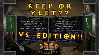 D2 Resurrected  Keep or Yeet VS Edition [upl. by Marchall]