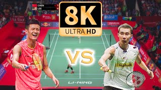 8K50FPS  MS  Final  Chen Long vs Lee Chong Wei  2015 World Championships  Highlights [upl. by Lednyc]