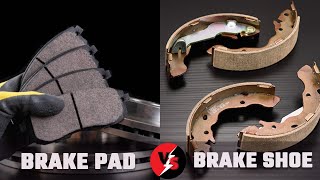 Brake Pad vs Brake Shoe [upl. by Etoile]