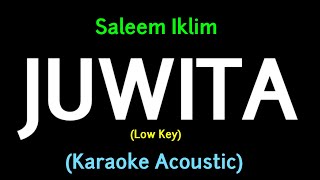 Acoustic Karaoke Saleem Iklim  Juwita [upl. by Akinehc]