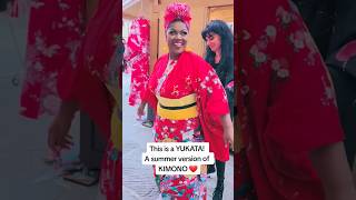 Cheryl Porter Vocal Coach tries on beautiful Japanese dress in Italy [upl. by Letch820]