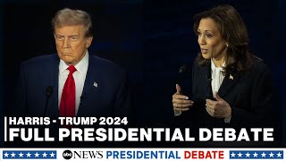 DEBATE REPLAY VP Harris and former President Trump l ABC News Presidential Debate [upl. by Atinrev]