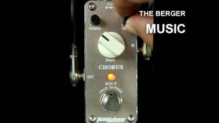 Pedal Tomsline CHORUS ACH3 Demo [upl. by Samul]