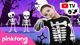 Las Calaveras Salen de Su Tumba  Chumbala Cachumbala💀  Halloween  Pinkfong Canta amp Baila [upl. by Notyep]