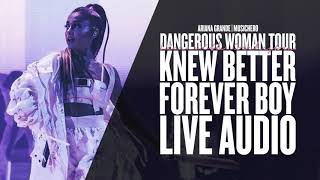 Ariana Grande  Knew BetterForever Boy Live Audio Dangerous Woman Tour Orchestral Version [upl. by Rox337]