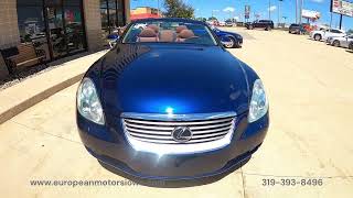 2002 Lexus SC430 Hardtop Convertible with 83K Miles [upl. by Dnar]