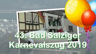 Bad Salziger Karnevalszug 2019 [upl. by Belda735]