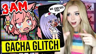 DO NOT PLAY GACHA LIFE AT 3AM TESTING GATCHA GLITCHES SCARY [upl. by Aehta454]