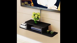 Antico Woodenia Dual length set top box wall shelf  wall mount [upl. by Air279]