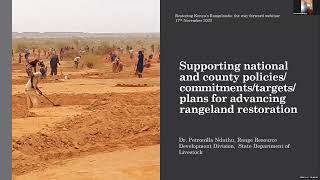 Restoring Kenyas Rangelands The Way Forward Session Two [upl. by Tiebold]