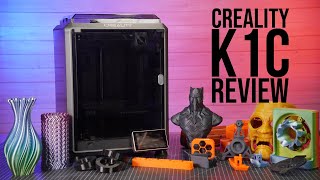 Creality K1C Review  I Printed Everything from NijaFlex to Carbon Fiber Filament [upl. by Devonne]