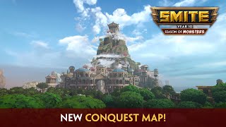 SMITE  New Conquest Map The Season of Monsters [upl. by Earej]