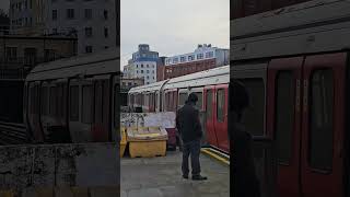 A Metropolitan Line train arriving at HarrowontheHill with a service to Watford [upl. by Jessi]