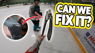 Repairing EVERY kind of broken Hockey Stick  Shinny Shenanigans Episode 3 [upl. by Aciras]