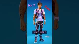 TOP 10 SKINS RATED BY LOOKS IN FORTNITE [upl. by Auqcinahs118]