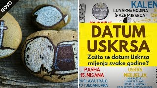 Datum Uskrsa nova verzija  Zašto se datum Uskrsa mijenja svake godine [upl. by Wilfreda]