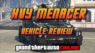 GTA Online HVY Menacer Vehicle Review [upl. by Susannah]