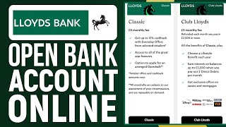 How To Open Lloyds Bank Account Online 2024 StepByStep Tutorial [upl. by Lemrej36]