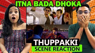 Thuppakki Bus Mass Fight Scene REACTION  Thalapathy Vijay 🔥 Part2 [upl. by Hett381]