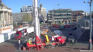 Opbouw Mei Kermis Groningen 2015 [upl. by Nimaj862]