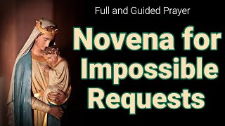 The Novena for Impossible Requests  Very Powerful Intercession by Blessed Virgin Mary [upl. by Naasar]