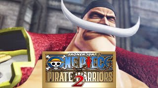 One Piece Pirate Warriors 2  Whitebeards Death and Blackbeard Steals His Power [upl. by Kcirad]