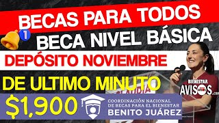 📌🔴 REGALO A ESTUDIANTES 💥1900700 👉🏾 inicia REGISTRO beca NIVEL BÁSICA AUMENTA EL MONTO DE LA BECA [upl. by Adnohsel]