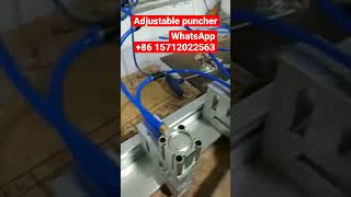 punchersfor bag making machinepunch for stand up pouch making machinepunchers for fruit bag [upl. by Anirac]