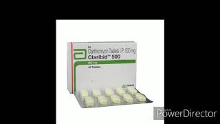 Claribid 500mg Claribid 250mg  Clarithromycin 500mg hindi review of clarithromycin [upl. by Glennie]