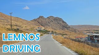 Driving Around Lemnos Greece [upl. by Gibb]