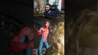 Shocker Bashes Spiderman spiderman gaming newyork [upl. by Kevan]