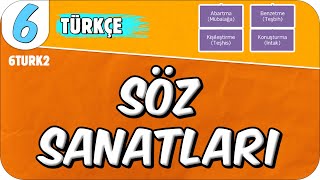 Söz Sanatları 📙 6TURK2 2025 [upl. by Robbins]