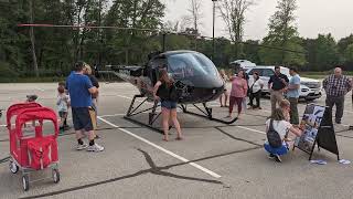 2023 National Night out with Enstrom Helicopter [upl. by Yecnahc]