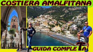 COSTIERA AMALFITANA cosa vedere  Itinerario completo Vlog Drone [upl. by Llirred]