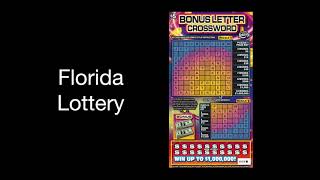 Bonus Letter Crossword  Florida Lottery 5 February 2024 [upl. by Jola]