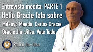 Helio Gracie Jigoro Kano Kimura Conde Koma Judo e JiuJitsu  Entrevista Moises Muradi jiujitsu [upl. by Allerbag]