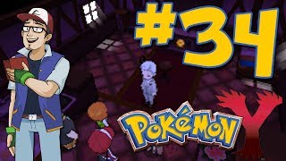 PokéPlay Pokémon Y  Part 34  Worst Haunted House Ever [upl. by Dilly]