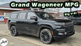 2022 Jeep Grand Wagoneer – MPG Test  Realworld Highway Range [upl. by Euqinahs713]