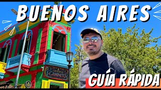 QUÉ HACER en Buenos Aires en 3 días 🇦🇷  Guía de Buenos Aires 2024 [upl. by Eidnak609]